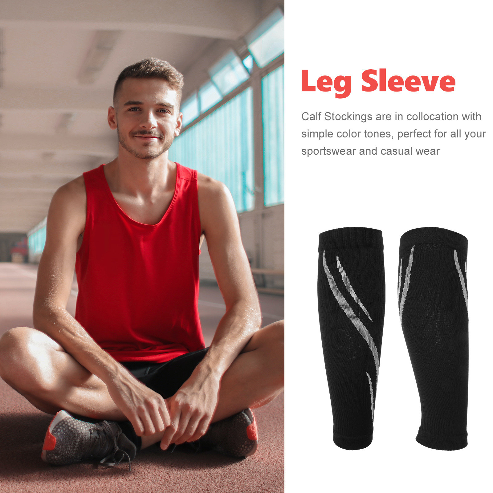 1 пара компрессионных накладок – обзор и цена Compression Sleeve Calf