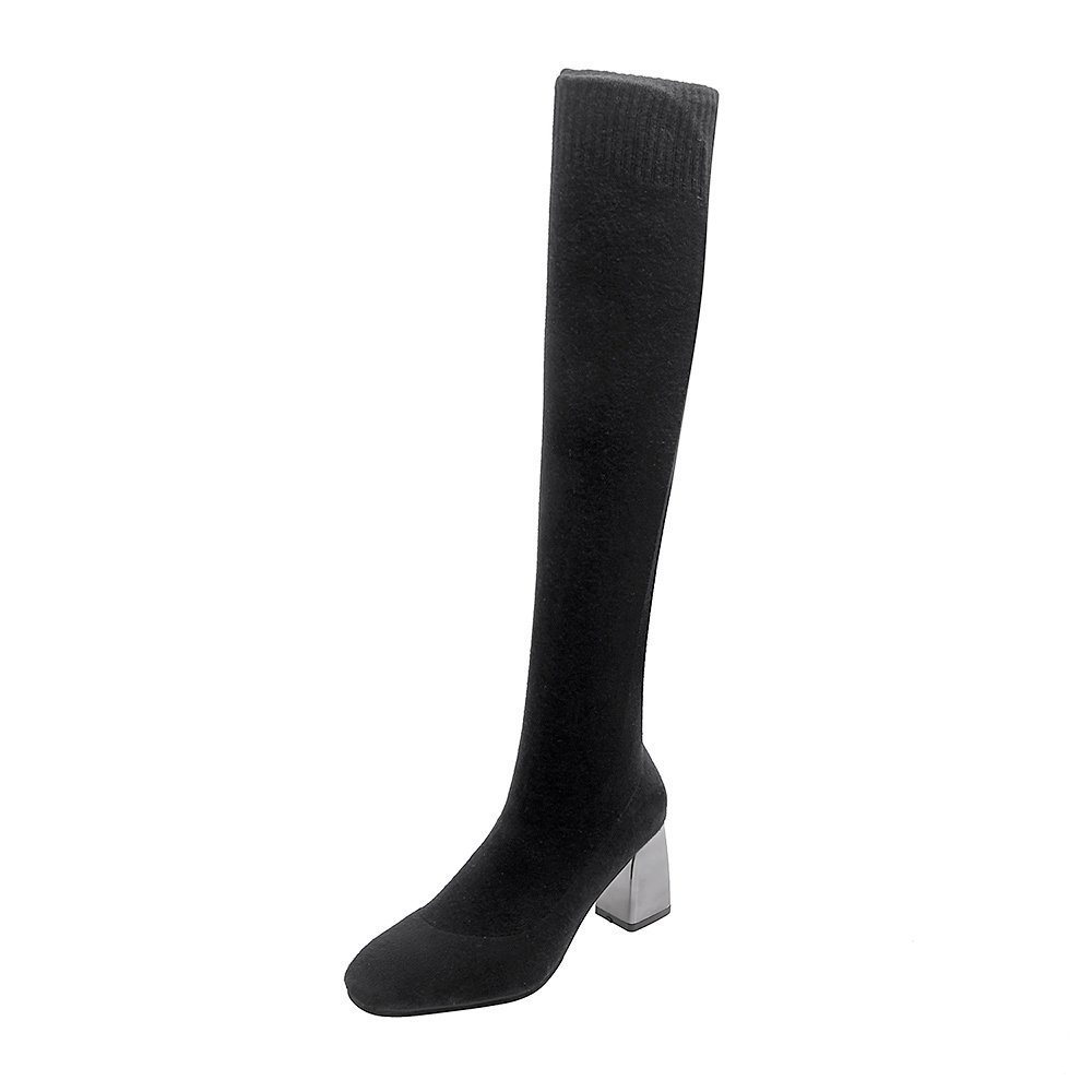 Женские сапоги-носки 2026: Нов – обзор и цена Knee High Sock Women